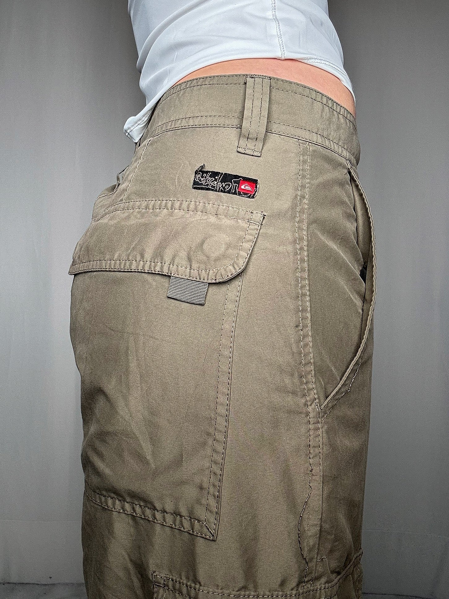 Short cargo kaki Quicksilver XL vintage