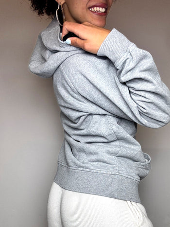 ADIDAS L Vintage schwarze Sportjacke