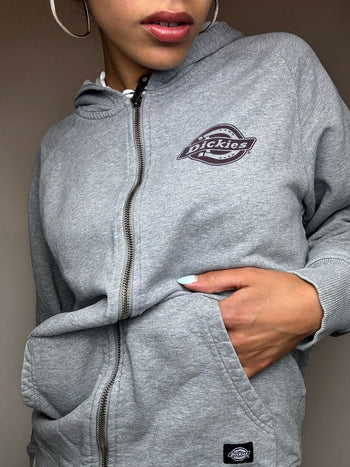 ADIDAS L Vintage schwarze Sportjacke