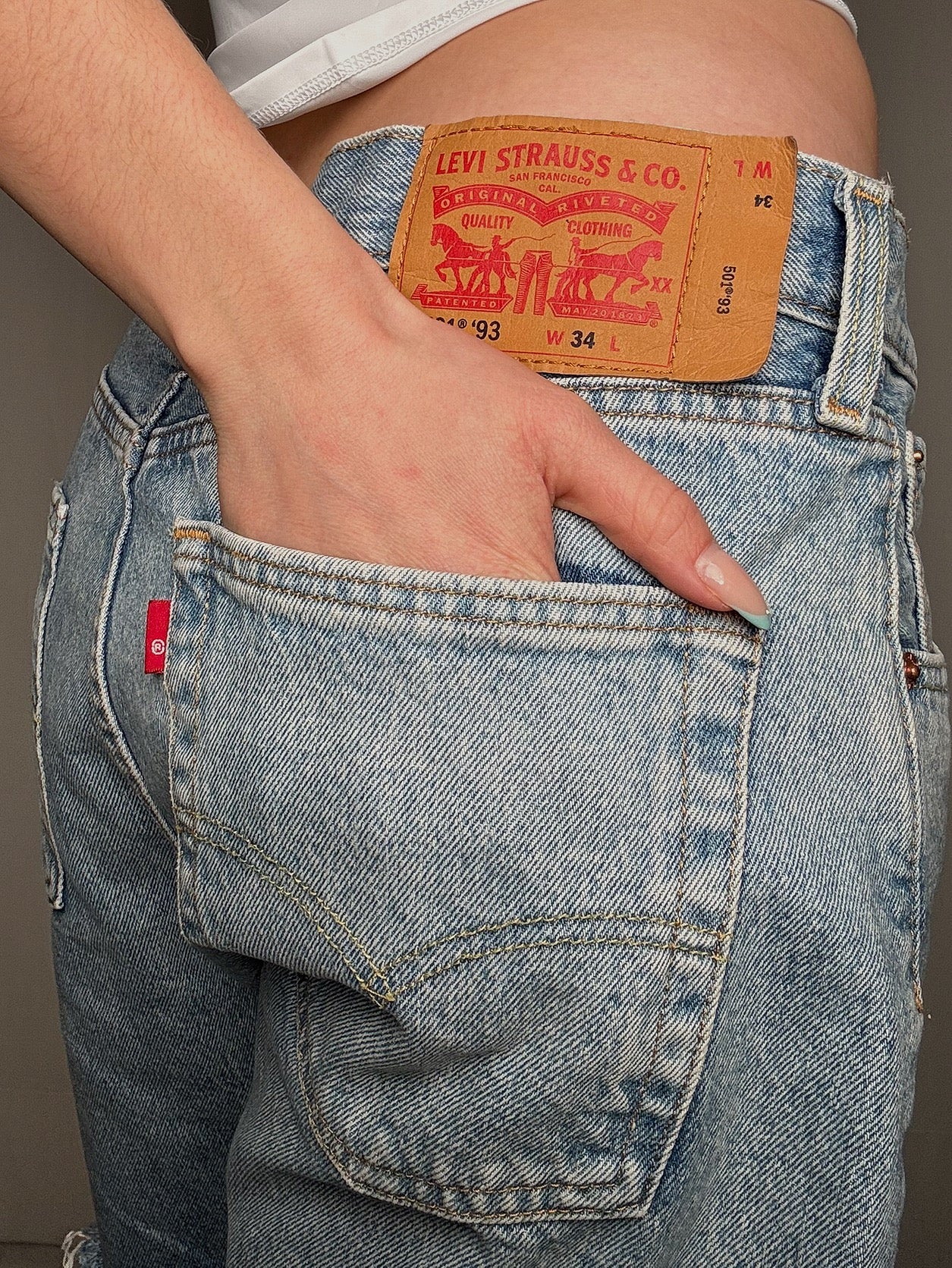 Levi's L Vintage Jeans-Short