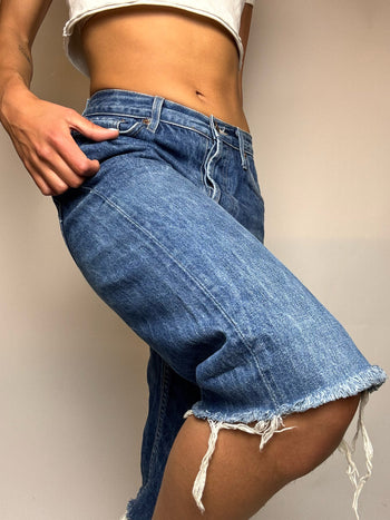 Short long en jean JINGLERS M/L vintage