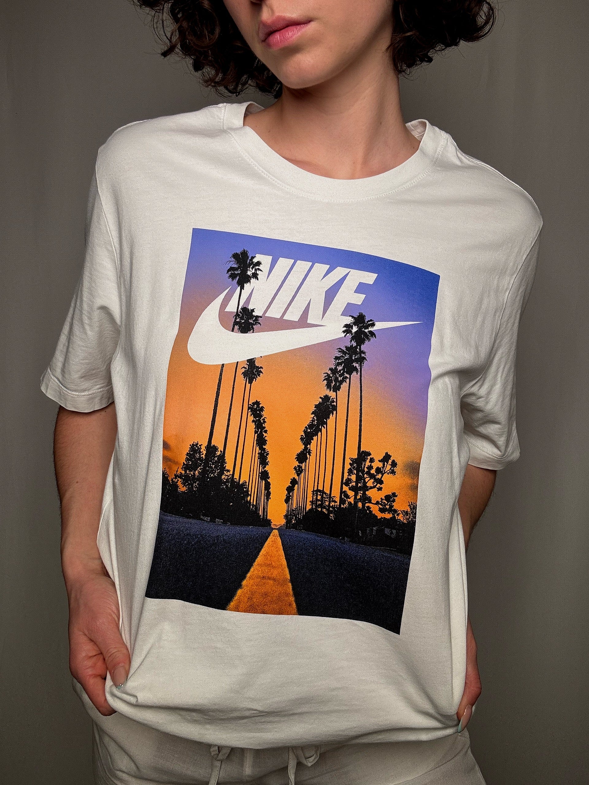 Tshirt blanc Nike S vintage
