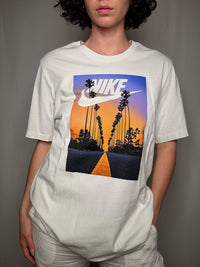 Nike Vintage T-Shirt weiß Gr. S
