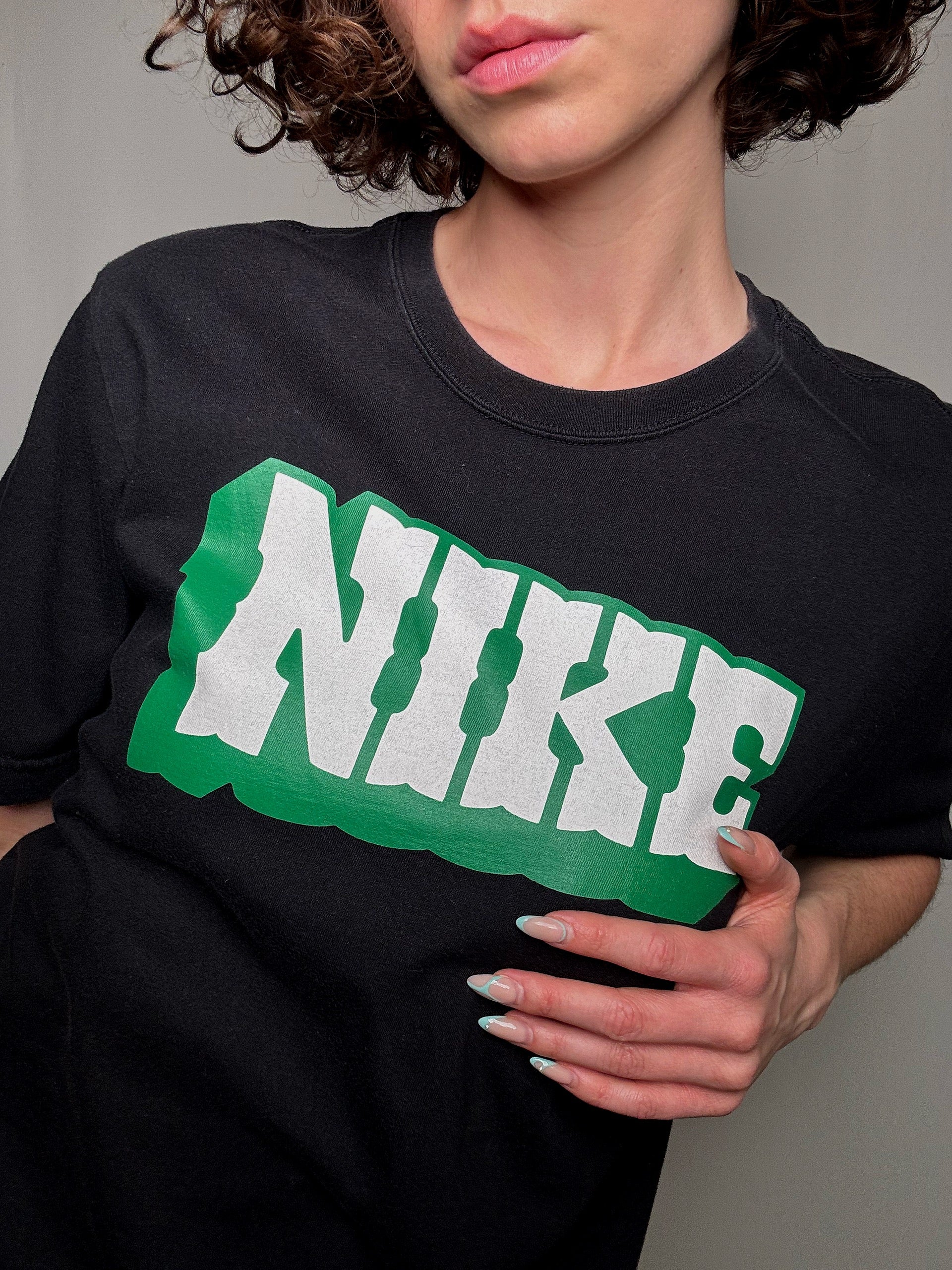 Tshirt noir Nike L vintage