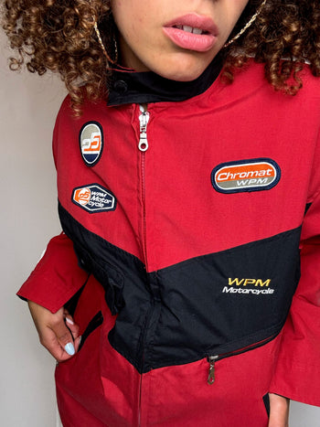 BMW L vintage two-tone racing jacket