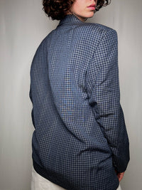 Blazer d'été à carreaux M vintage