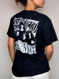 Tee shirt noir BLACK SABBATH L vintage