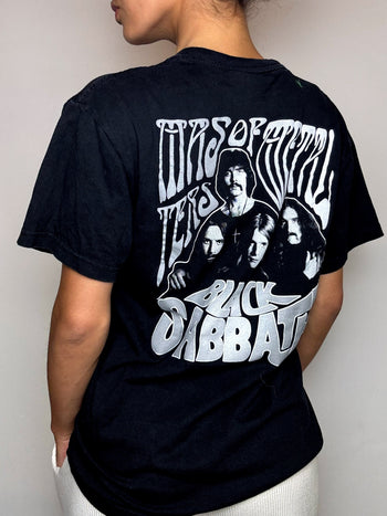 Tee shirt noir BLACK SABBATH L vintage