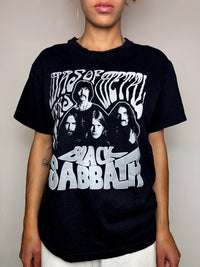 Tee shirt noir BLACK SABBATH L vintage
