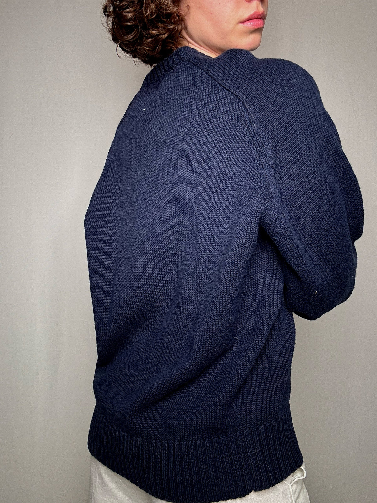 Pull marine Ralph Lauren L vintage