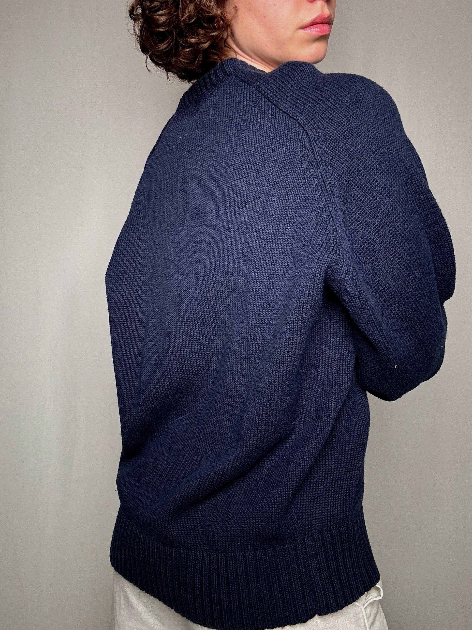 Pull marine Ralph Lauren L vintage