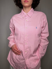 Vintage Ralph Lauren pink oxford shirt M/L