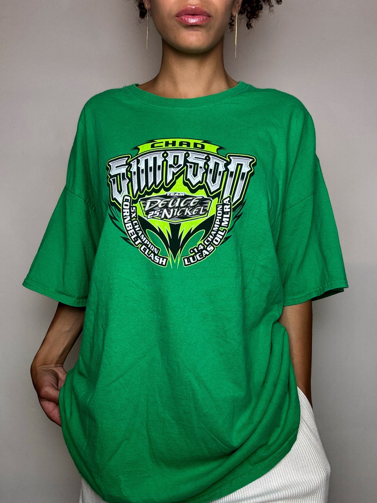 Vintage XL Schwarzes Baseballtrikot
