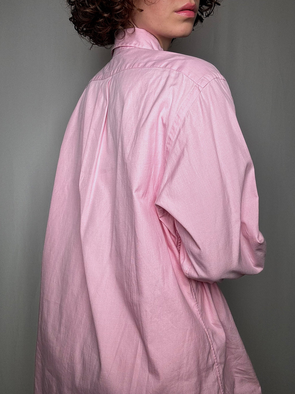 Vintage Ralph Lauren pink oxford shirt M/L