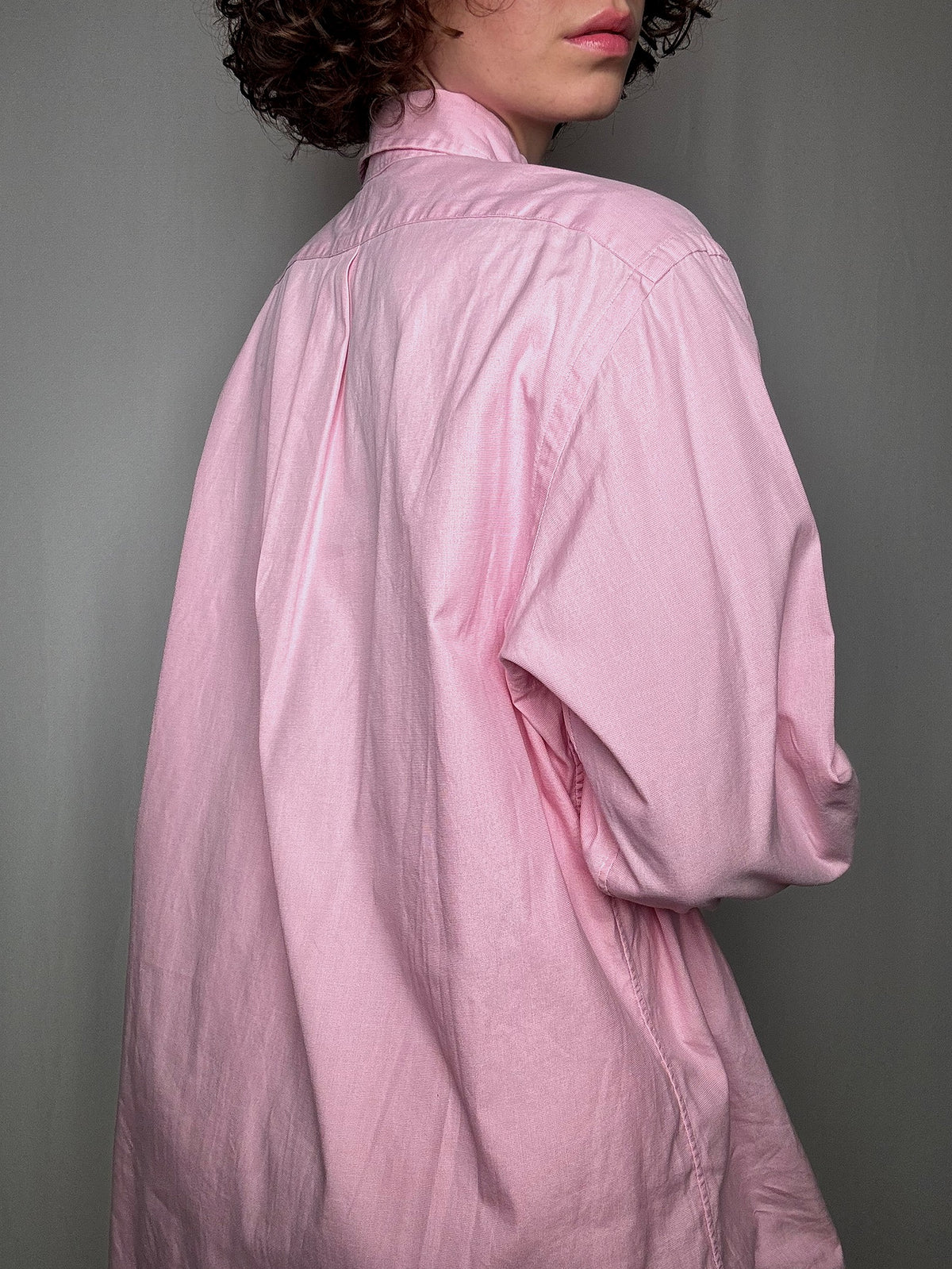 Vintage Ralph Lauren pink oxford shirt M/L