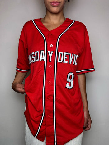Vintage XL Black Baseball Jersey