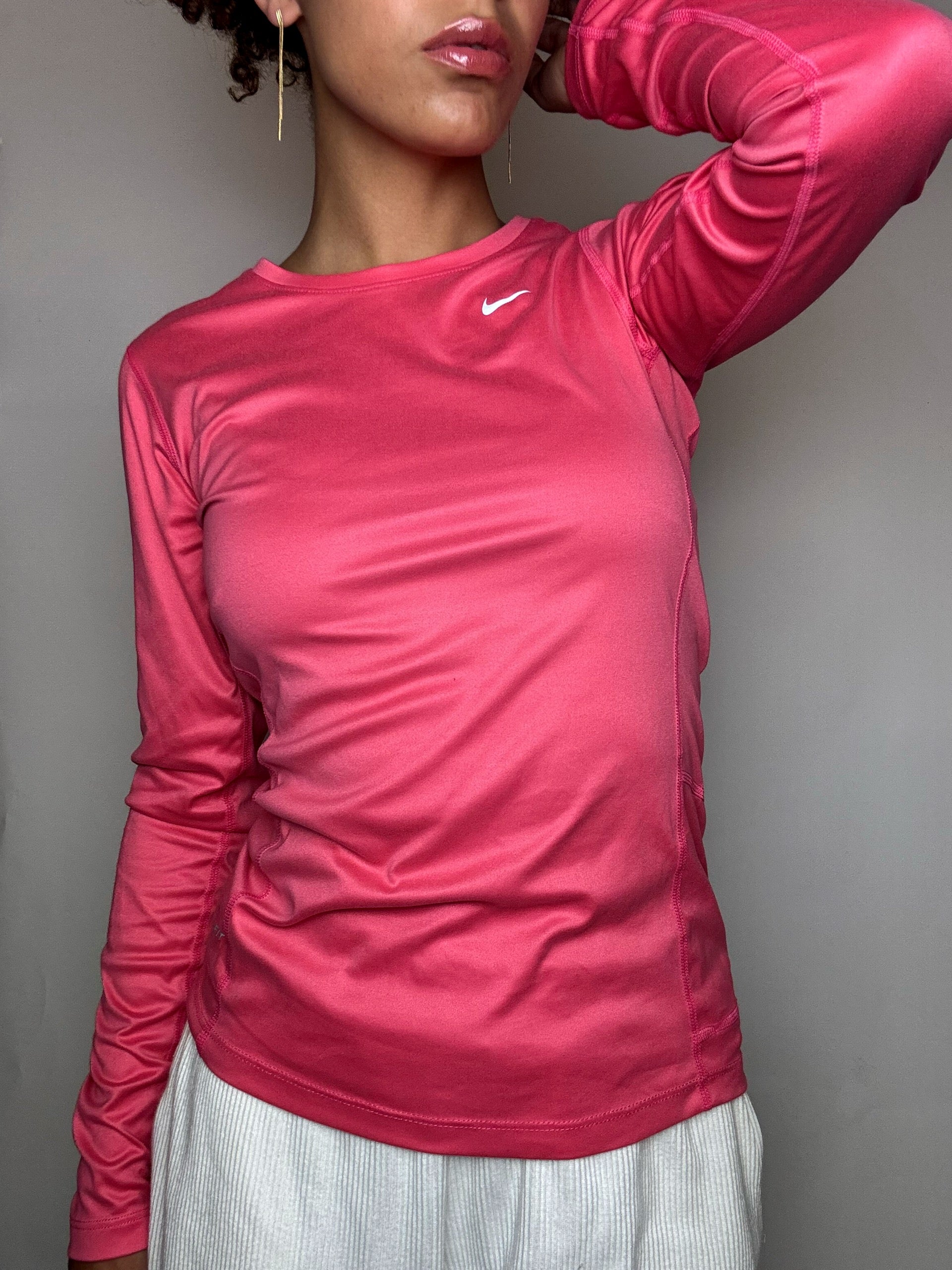 Top de sport rose NIKE XS vintage