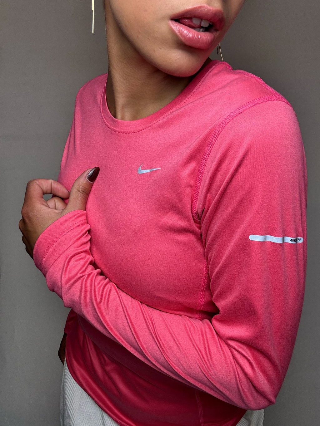 Top de sport rose NIKE XS vintage