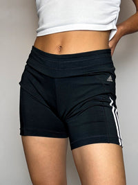 Short moulant noir ADIDAS L vintage