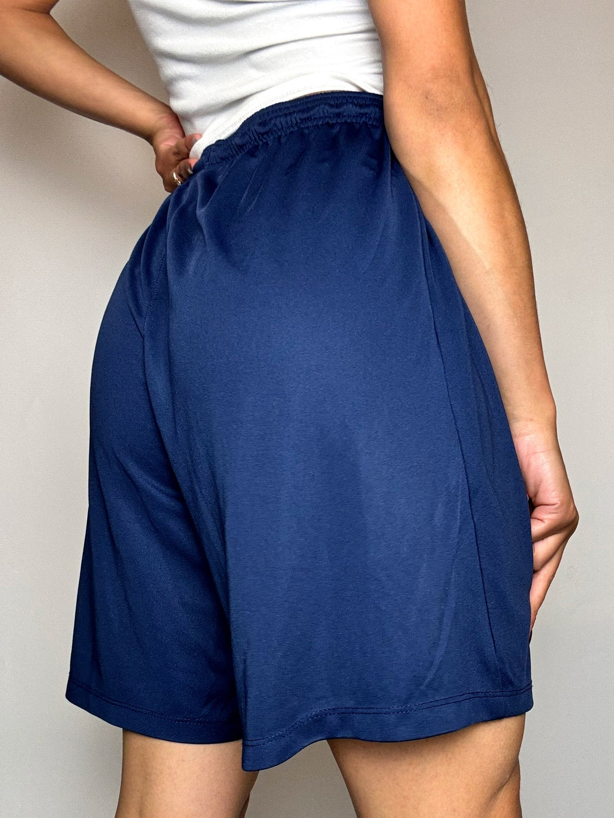 Short de sport marine NIKE L vintage