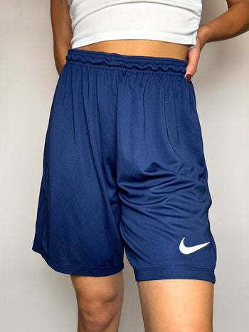 Short de sport marine NIKE L vintage