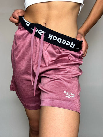 Short de sport rose foncé REEBOK M vintage