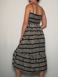 Robe a bretelle froncée XS/S vintage