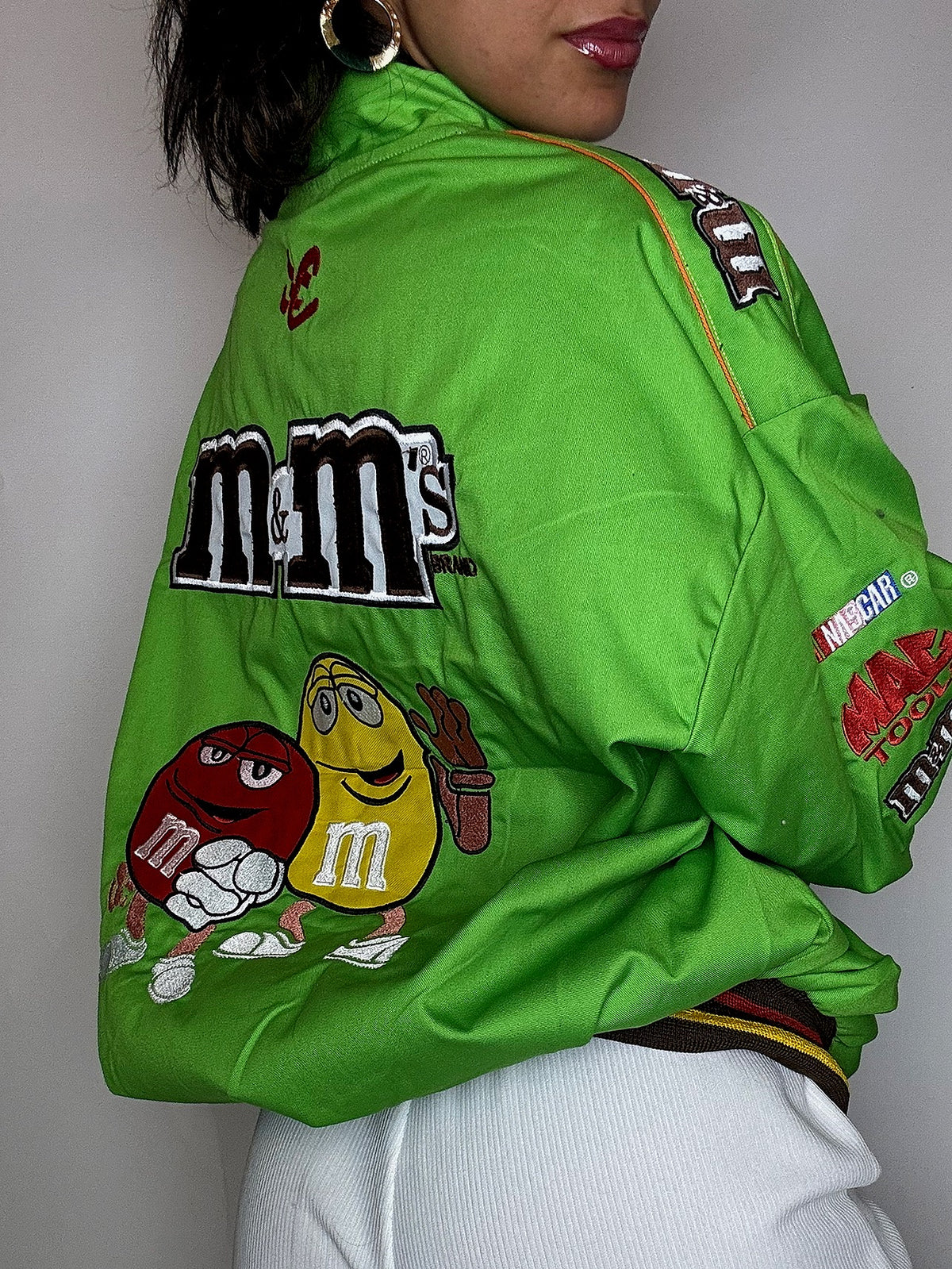 Vintage JH Design x NASCAR XXL Collectible Bomber Jacket