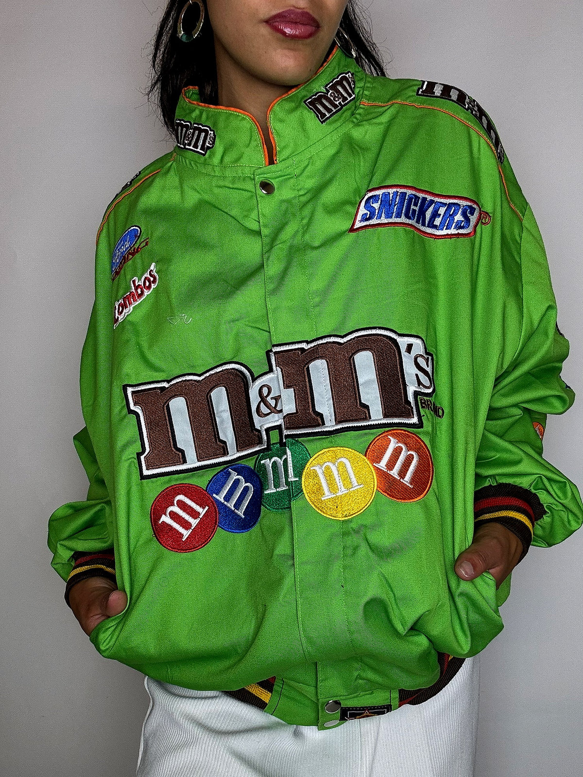 Vintage JH Design x NASCAR XXL Collectible Bomber Jacket