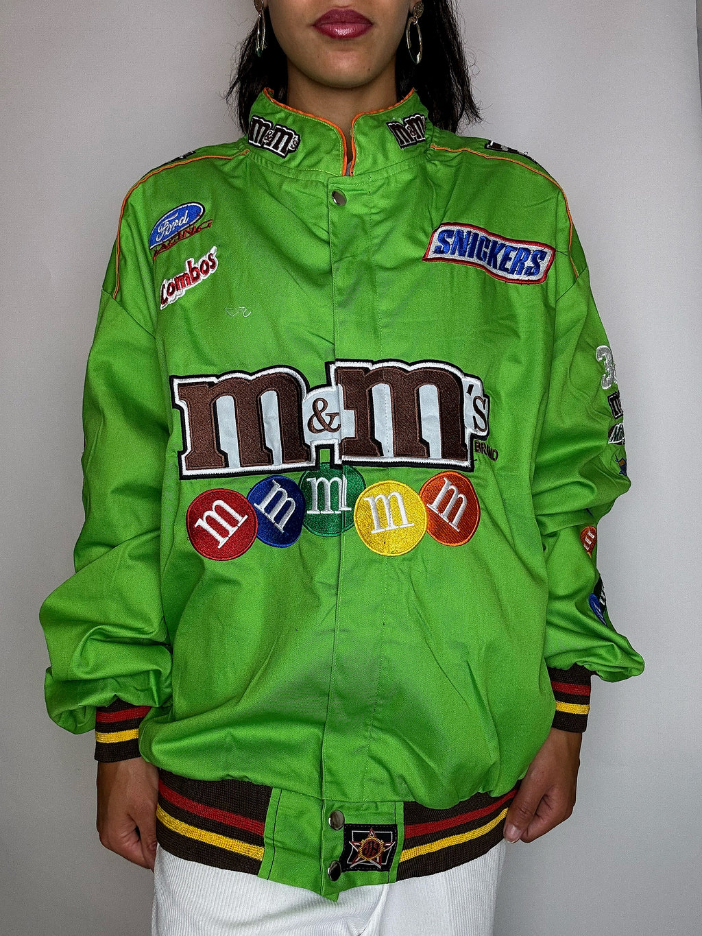 Vintage JH Design x NASCAR XXL Collectible Bomber Jacket