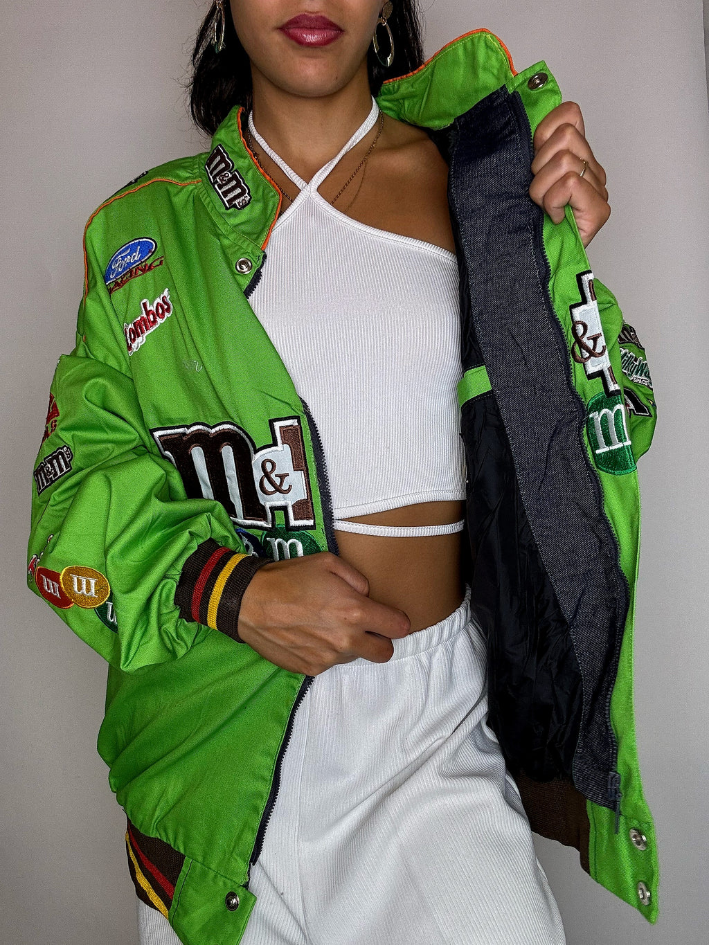 Vintage JH Design x NASCAR XXL Collectible Bomber Jacket