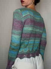 Pulls tricoté degradé S/M vintage