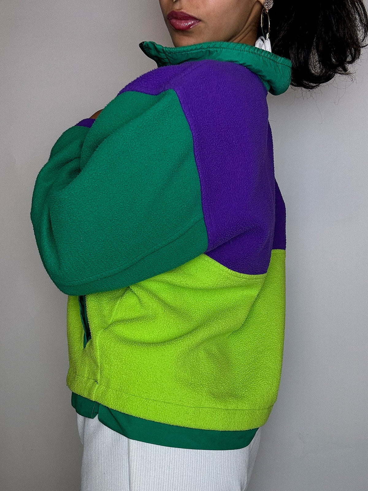 Polaire colorblock DOLOMITE S vintage