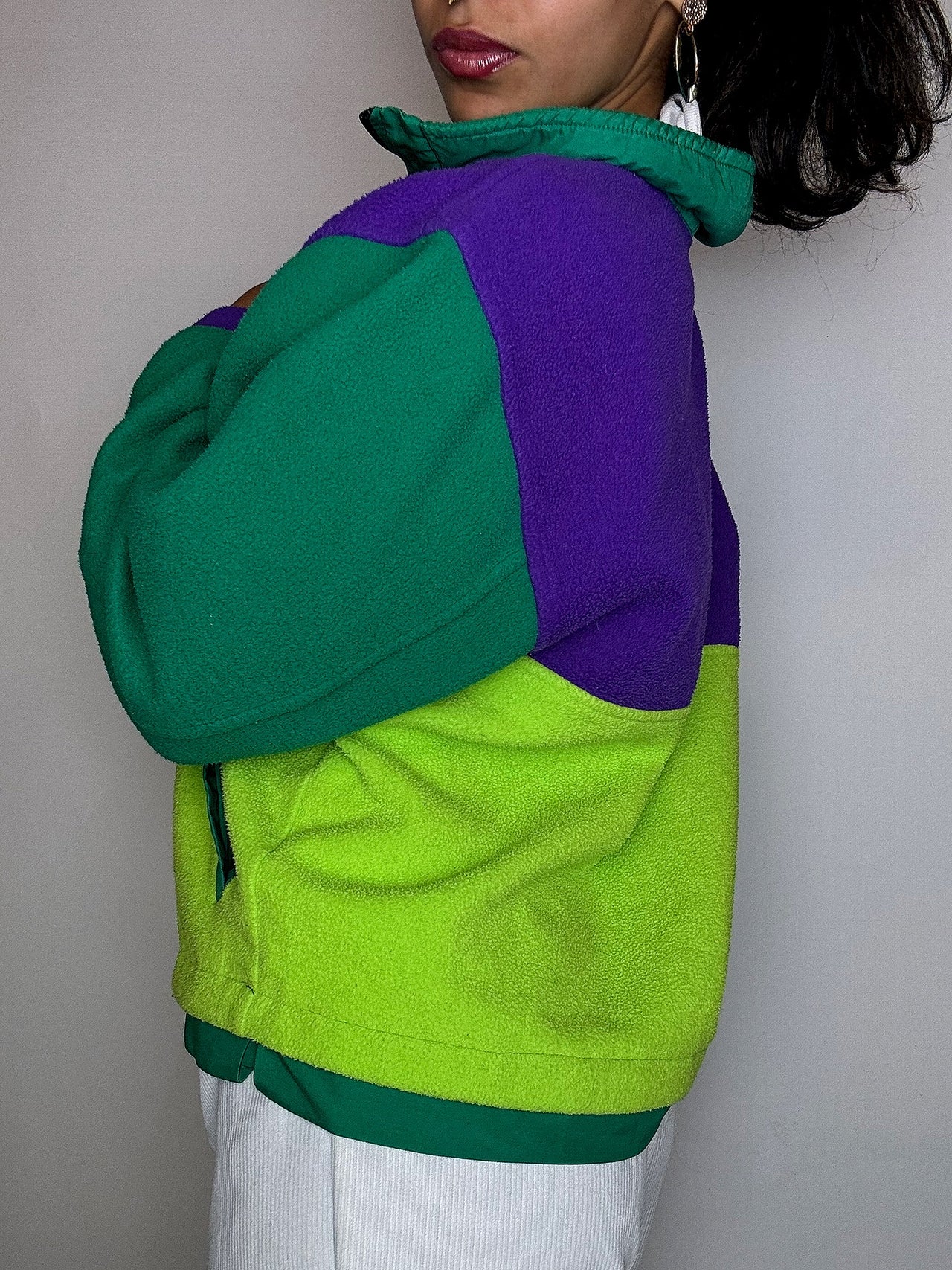 Polaire colorblock DOLOMITE S vintage