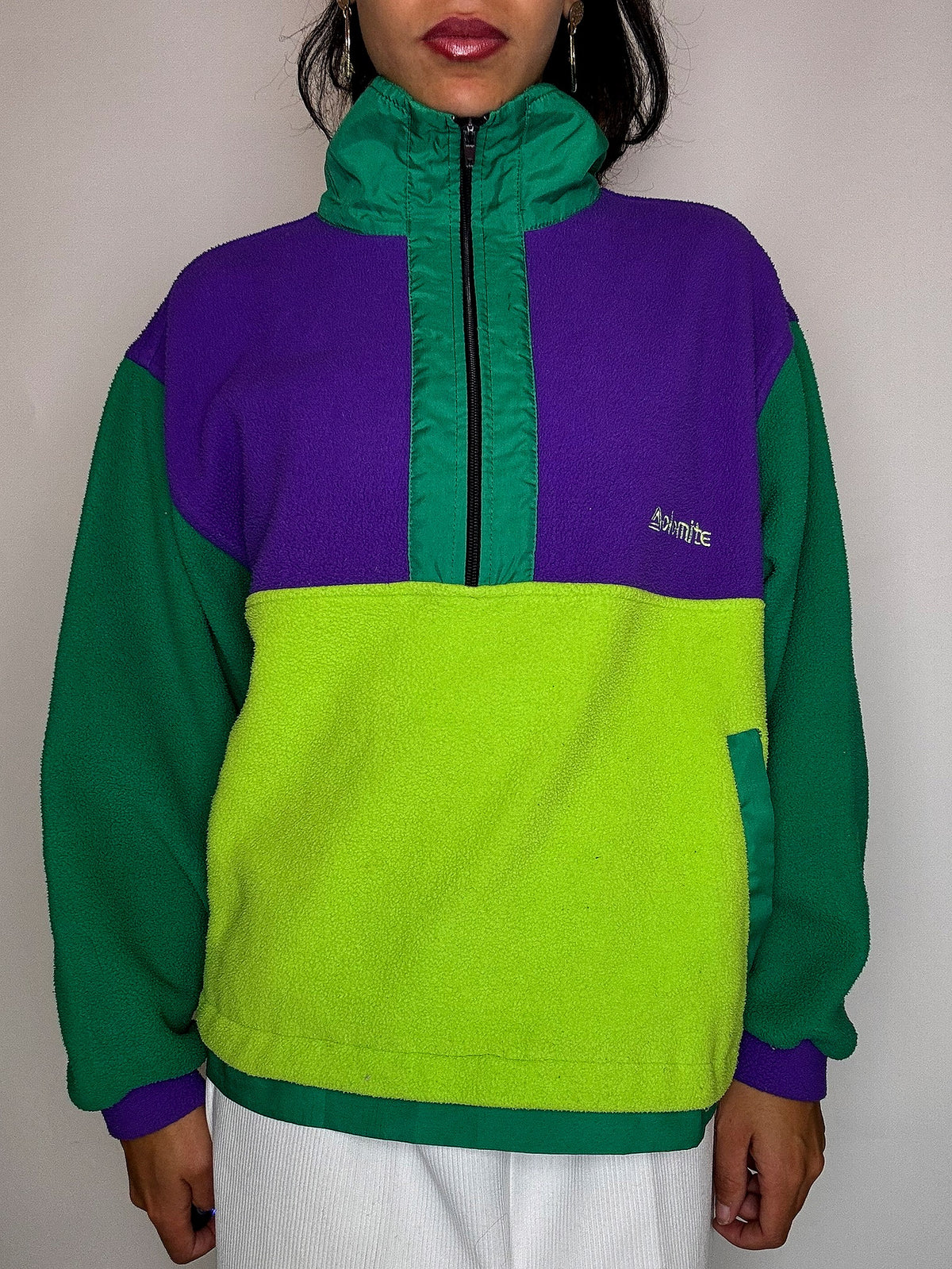 Polaire colorblock DOLOMITE S vintage