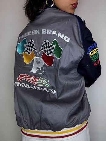 Bomber de collection JH design x NASCAR L vintage