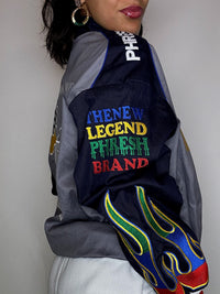 JH Design x NASCAR Vintage L Sammler-Bomberjacke