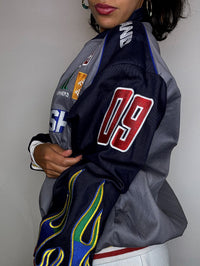 JH Design x NASCAR Vintage L Sammler-Bomberjacke