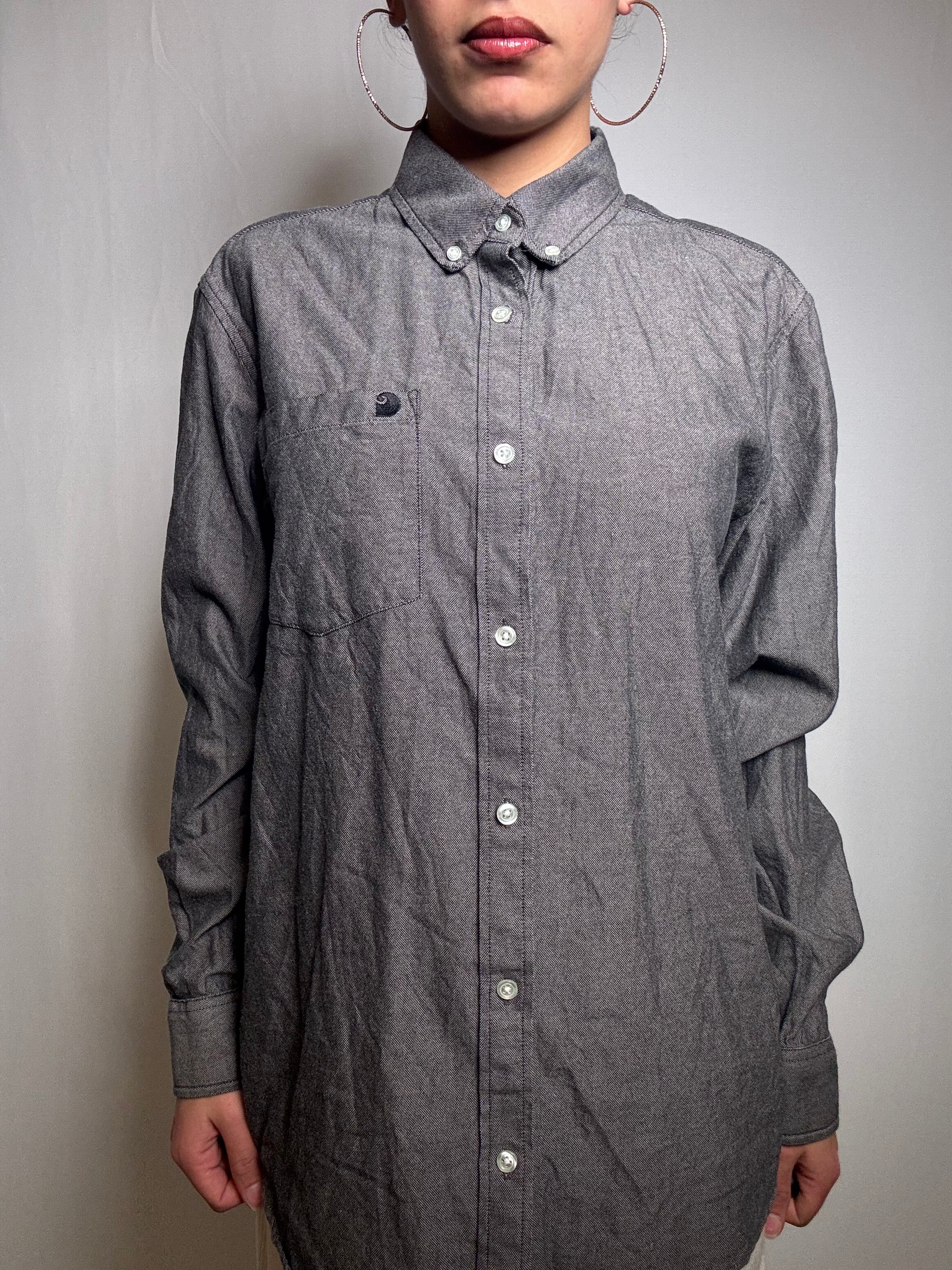Chemise grise Carhartt M vintage