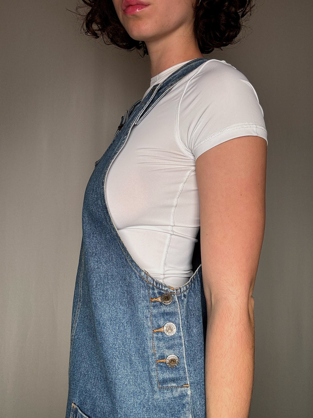 Vintage Jeanslatzkleid S/M