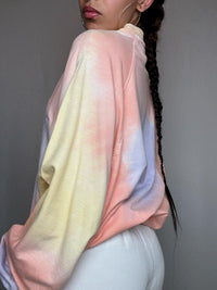 Sweat léger tie and dye L vintage