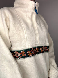 Vintage Cream M/L Thick Pocket Fleece