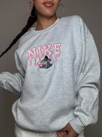 Sweat brodé Nike x Bouriquet L vintage