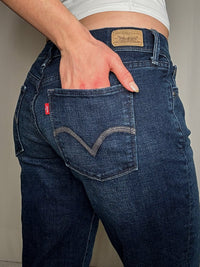 Levi's Caprihose aus Denim S/M Vintage
