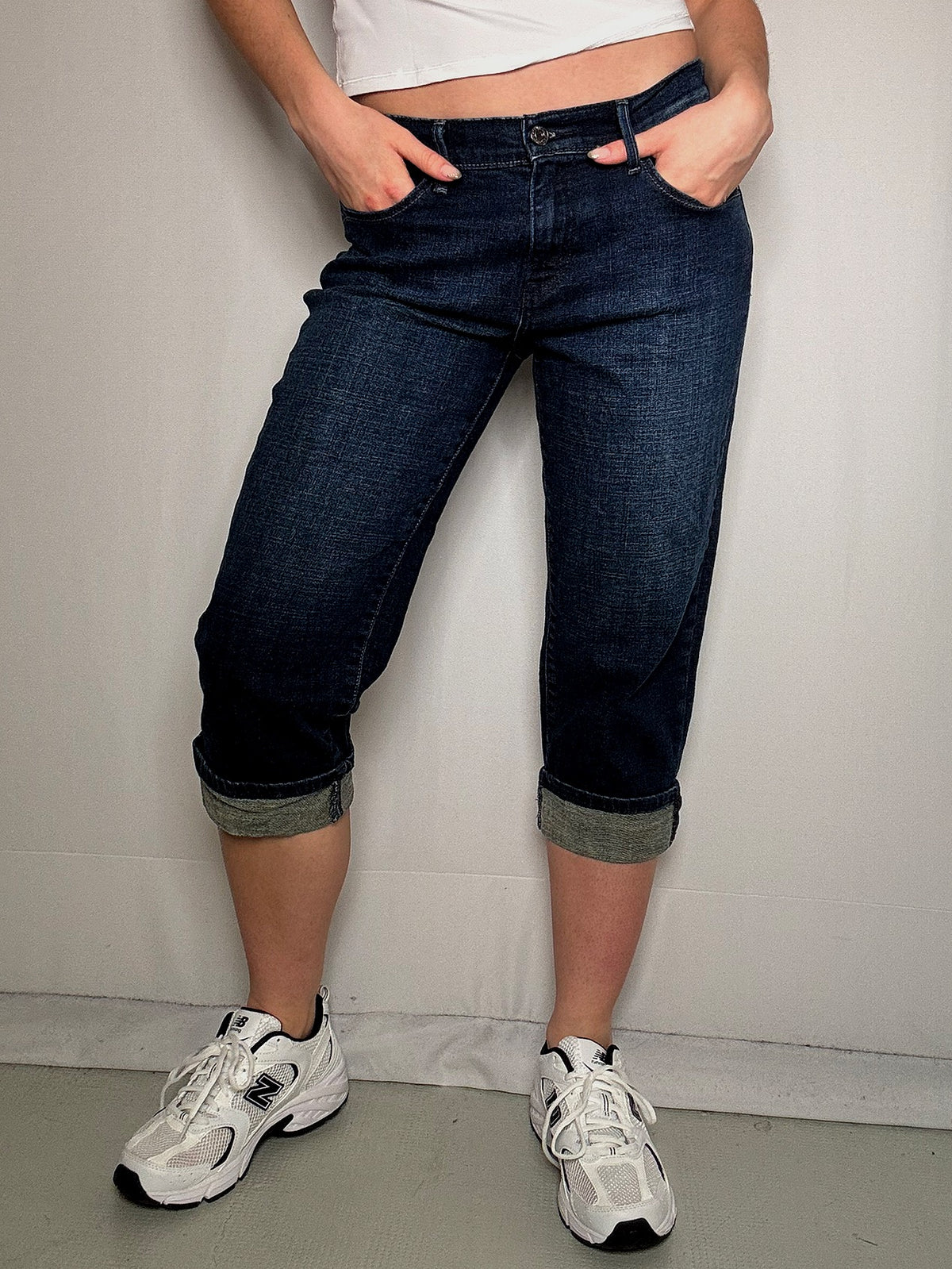 Levi's Caprihose aus Denim S/M Vintage
