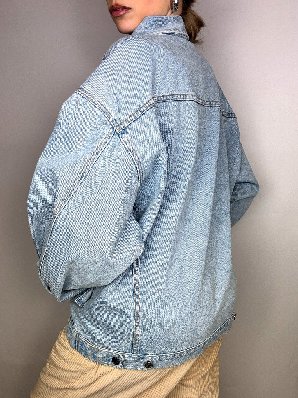 Vintage Wampum leichte Jeansjacke 