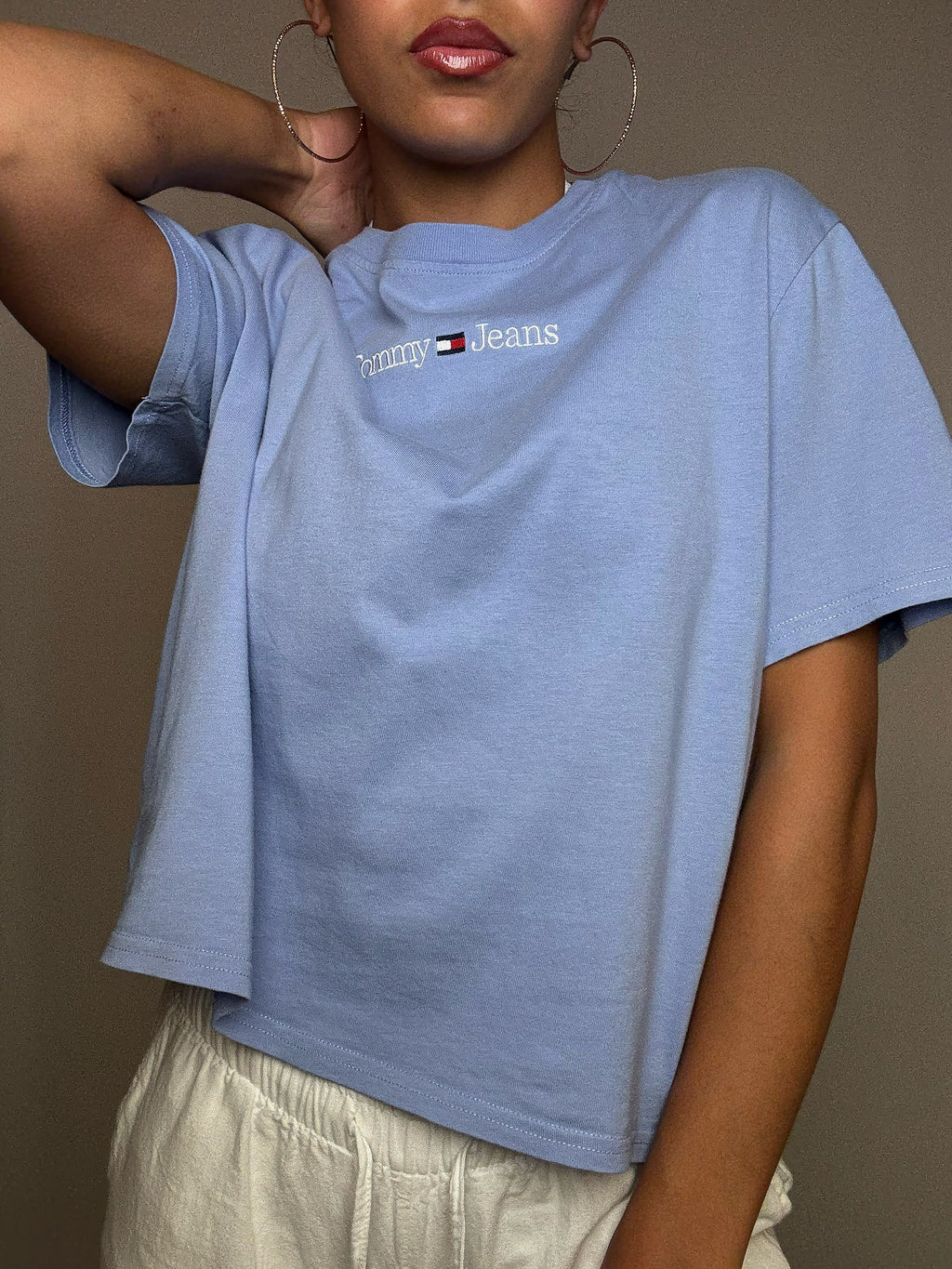 Tshirt bleu Tommy Hilfiger M vintage