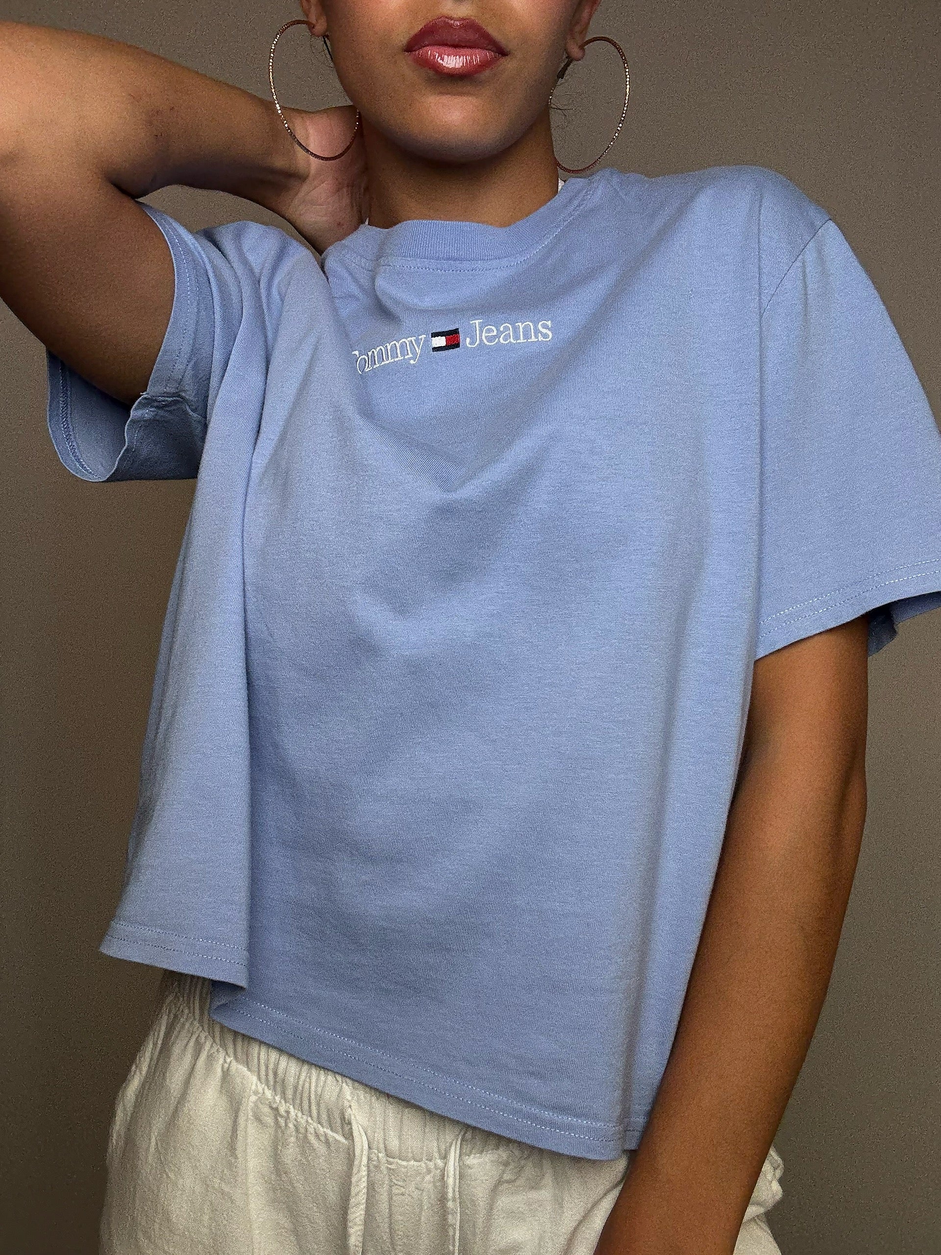 Tshirt bleu Tommy Hilfiger M vintage