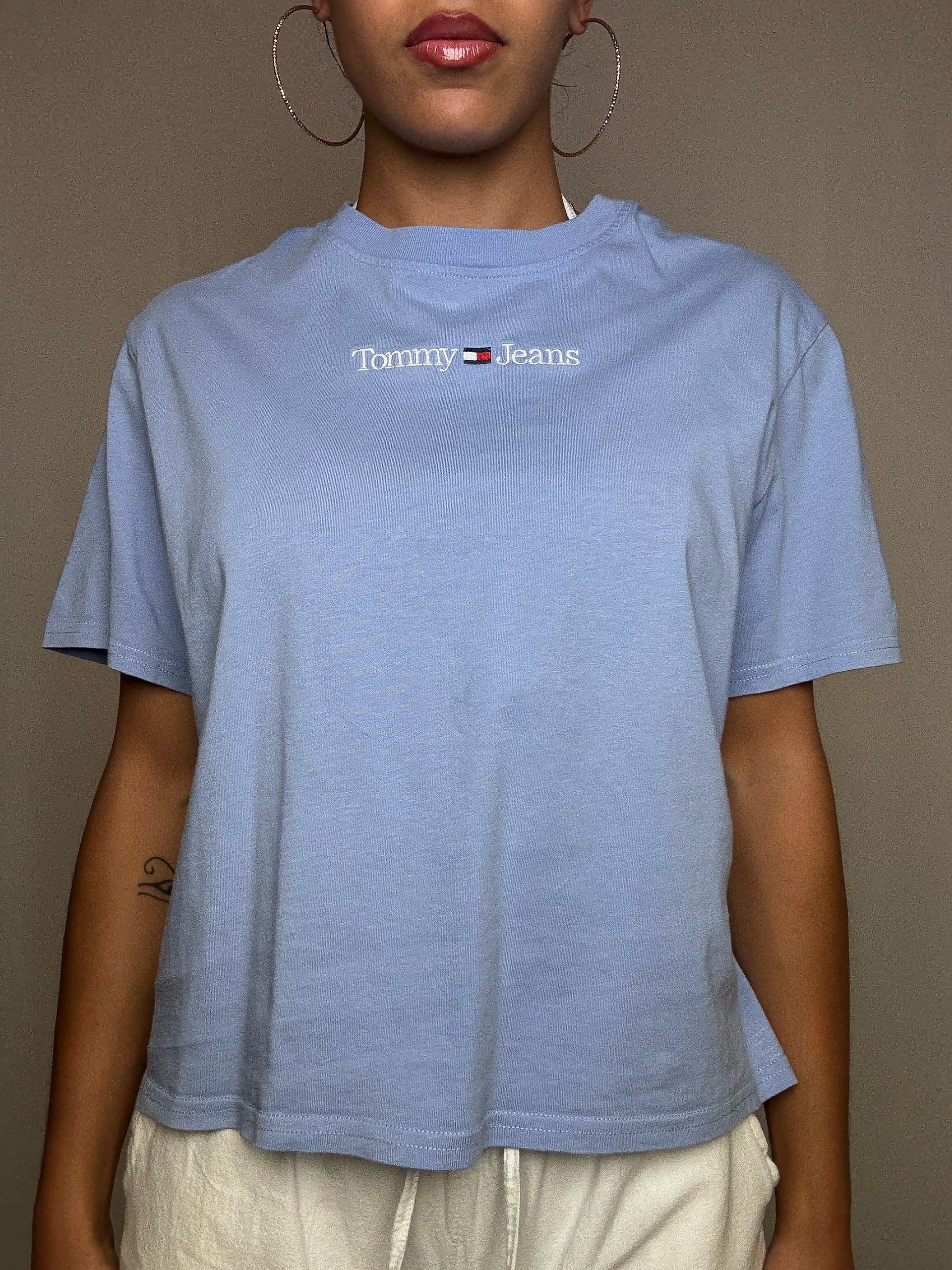 Tshirt bleu Tommy Hilfiger M vintage