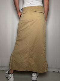 Jupe longue beige S vintage